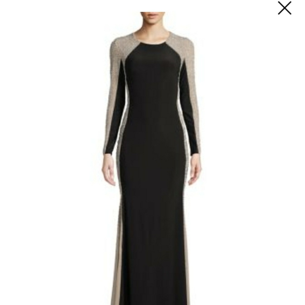 Xscape floor length formal gown